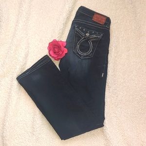 Big Star Miki Dark Wash Bootcut Jean 30x34